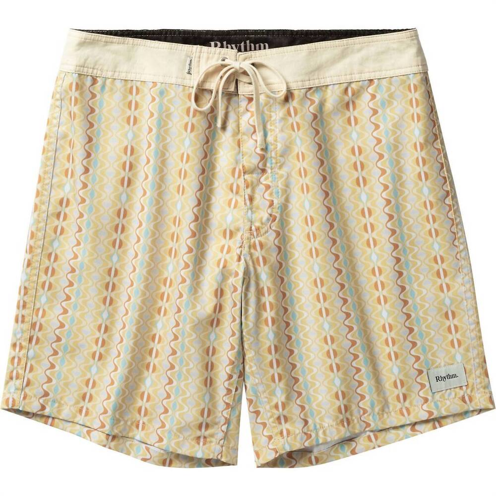 NEW RHYTHM. men's sunray trunk in gold